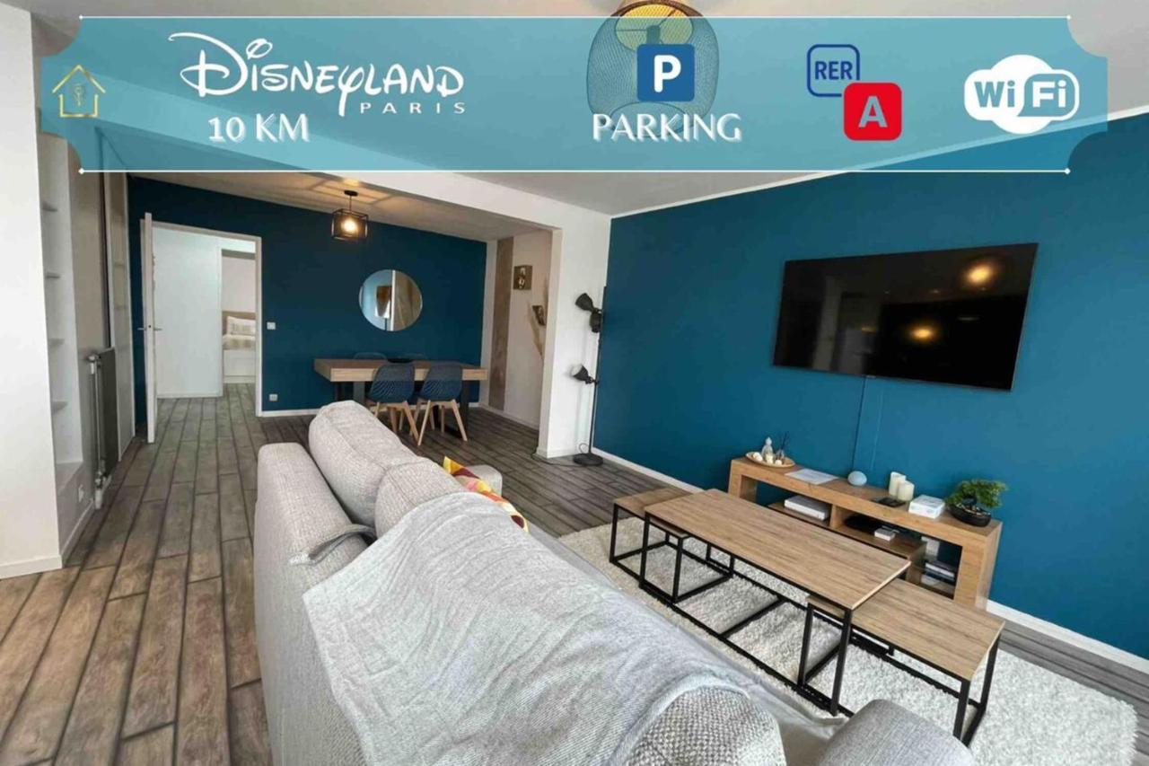 Next To Disney Appart' Le Reve Bleu Torcy  Exterior photo